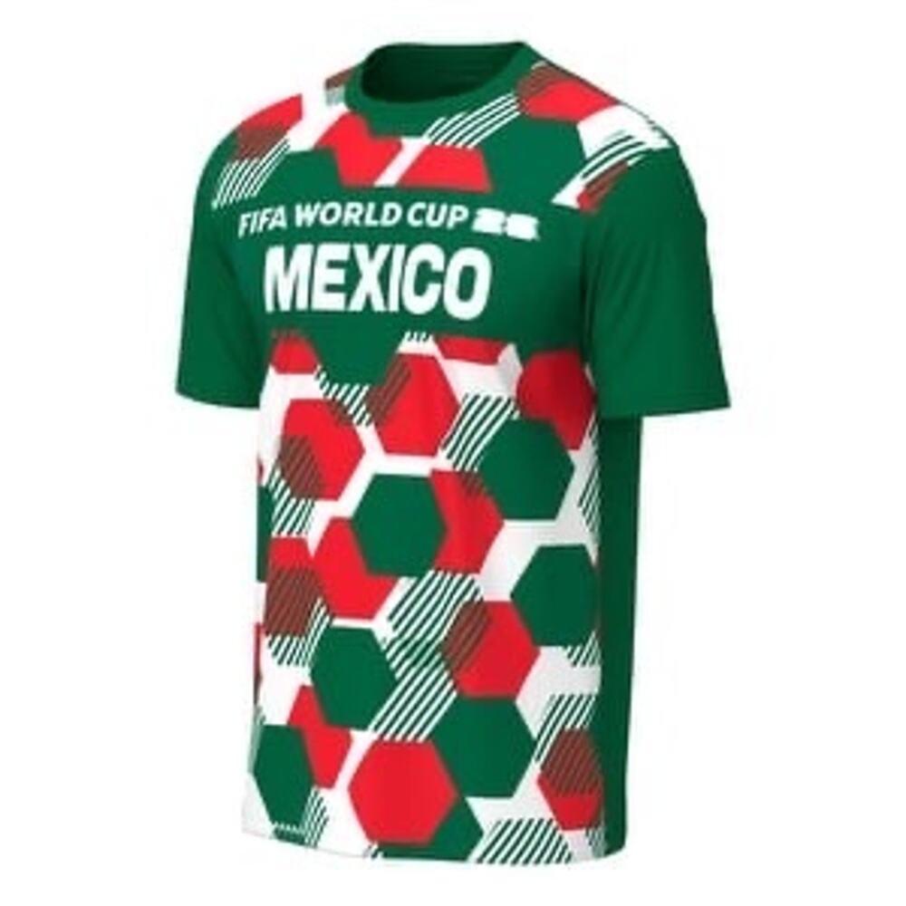 FIFA World Cup 2026 Mexico Sublimated Football Soccer T-Shirt Adult S
